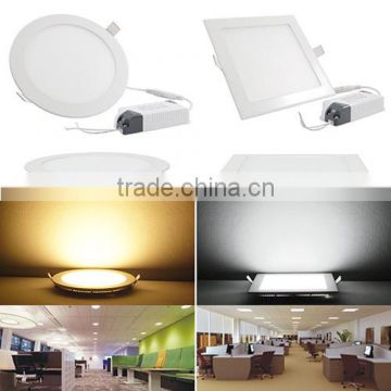 Cheapest Factory Price CE ROHS Round Square 3W 6W 9W 12W 18W LED Ceiling Panel Light