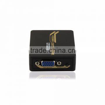 New Premium CVBS/S-VIDEO to VGA Mini Converter Upscaler 1080p for Home Theater photo-2