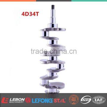 Lebon Hot Sale Excavator Engine 4D34T Casting Crankshaft