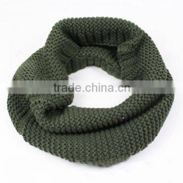 Chic knitted infinity snood wrap