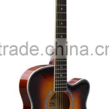 40inch Beginner Thin Body Electric Acoutic Guitar photo-5
