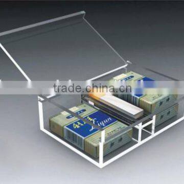 acrylic cigarette storage box