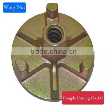 Building Templates Accessories D15/D20 Ductile Iron Formwork Wing Nut Manufacturer