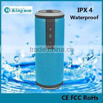 Waterproof Outdoor Round Speakers, Wireless Bluetooth Speaker 4.0 with 2 X 5 W Drivers