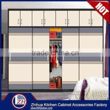 Double color wardrobe design furniture bedroom cheap wardrobe closet