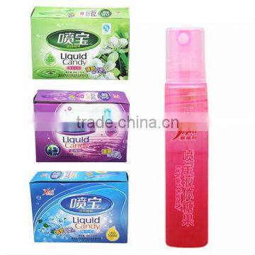 Cool fresh spray made by hard/liquid candy machine VC-L022