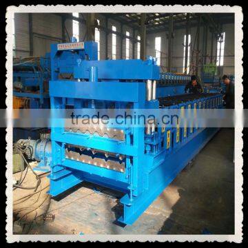 JCX840&900-B1, Glazed tile and IBR double-layer roof metal sheet roll forming machine
