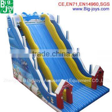 Hot selling popular inflatable dry slide made in China