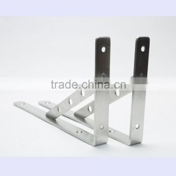 8"X5-1/2" Shape Right Angle Stainless Steel Shelf Support Corner Bracket