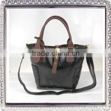 pu leather lady's document bag