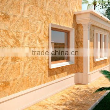 Commercial building and SPA stone curtain wall decoration