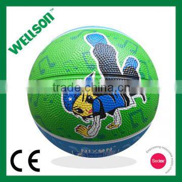 Promotional mini rubber basketball