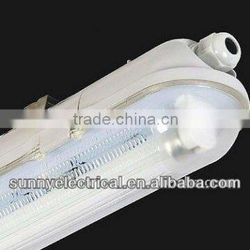 suspended fluorescent indirect lighting fixture