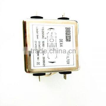 DEA4 6A 10A ROHS Single Phase AC high performance EMI Filter