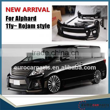 NEW ARRIVAL!Alphard 11y~ Rojam style body kit fit for toyota alphard rojam style