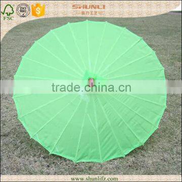 Green Paper Parasol Wholesale Wedding Decoration