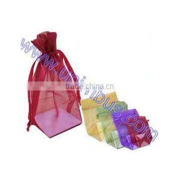 block bottom organza bags for promotion