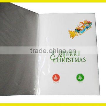 voice christmas cards/recordable christmas cards