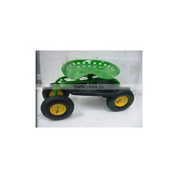 garden seat cart garden seat scooter with 4 wheels