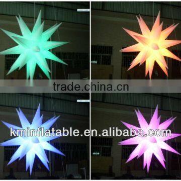 decoration LED lights inflatable star