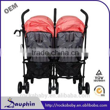 Competitive Price Shock Absosrber System Baby Twin Pram