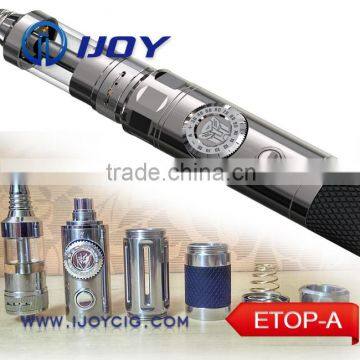 2014 latest IJOY ETOP-A ecigarette mod with faatank-g glass tank