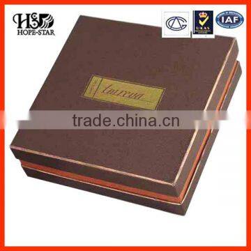 Hot Sale Square Empty Wooden Gift Box for Chocolate Packaging in Guangzhou photo-1