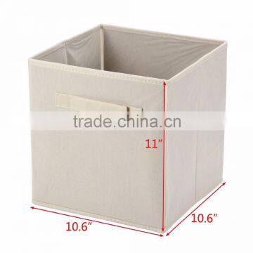 Foldable Clothes Storage Cube Basket Bin, Collapsible Storage Cube For Nursery Home and Office photo-5