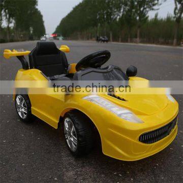 Wholesale kids 12V electric car baby ride on car,battery powered children RC ride on car with musice