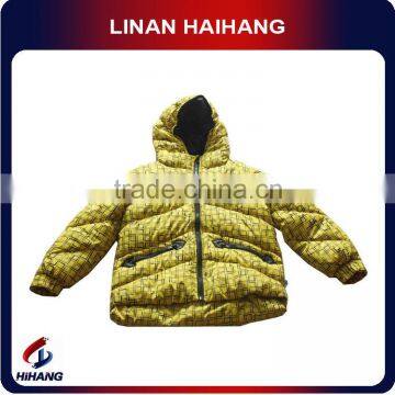 China manufactuirer Bright color printed baby jacket