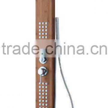 hot bamboo body with painting processing shower panel LN-B108