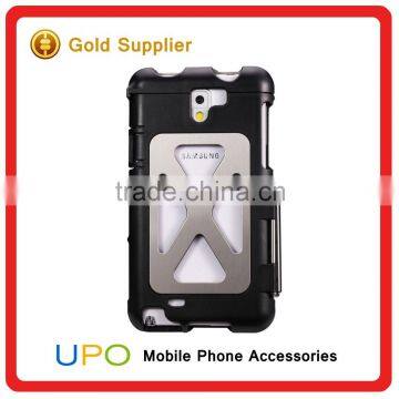 [UPO] Factory Price!!!Wholesale ARMOR KING Stainless Steel Mobile Cover Case For Samsung Galaxy Note 2 Case