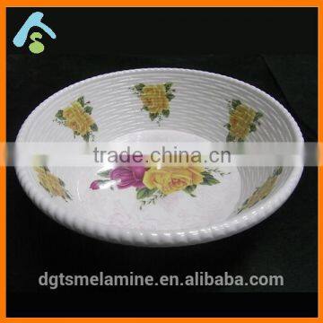 Multi purpose melamine fruit basket made in china