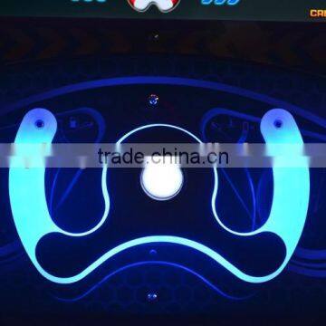 Amusement Park Kids Rids Simulator Transformer Car Racing Game Machine photo-6