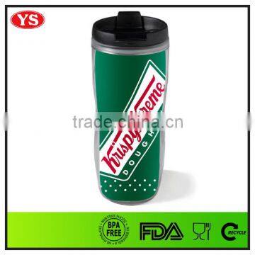 350ml Reusable Thermal Double Wall Coffee Mug With Paper Insert