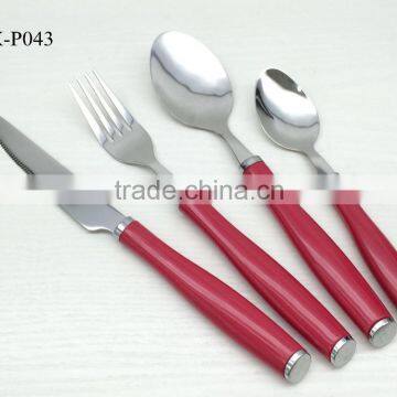 Factory Sales Directly Cheap Plastic Handle Cutlery KX-P043 photo-3