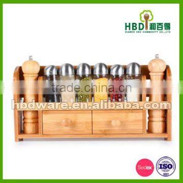 BSCI factory good quality spice rack set wholesale