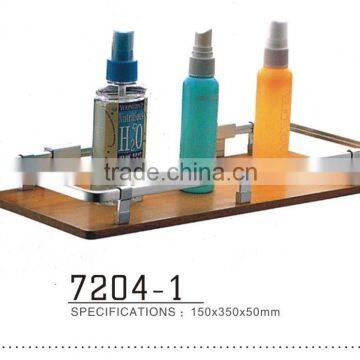 Aluminum Corner BathRoom Shower Gel Shampoo Basket Caddy Shelf