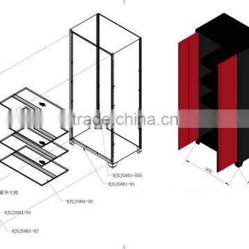 Free Standing Metal Tools Storage Cabinet Powder Coating photo-3