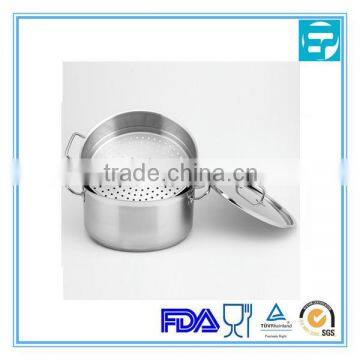 stainless steel streamer pot with ss lid