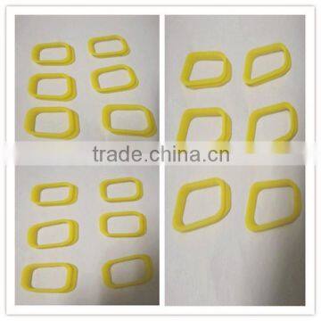 Colored silicone grommet