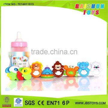 Promotion toy set baby toys baby rattle te16011015