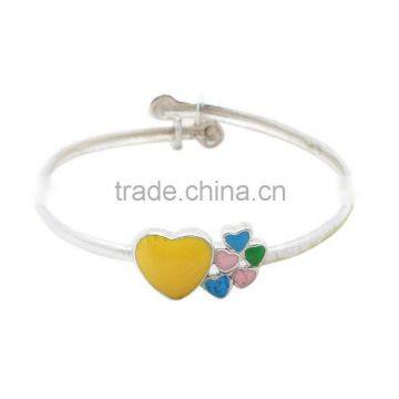 Factory Price High Quality Fashion Bangle Sterling Silver 925 Enamel Bangle photo-2