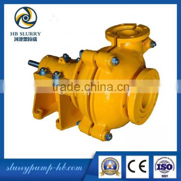 slurry pump deliverying fine coal to dewatering screen in a coal washery