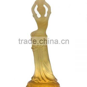 Asia style lady sculpture