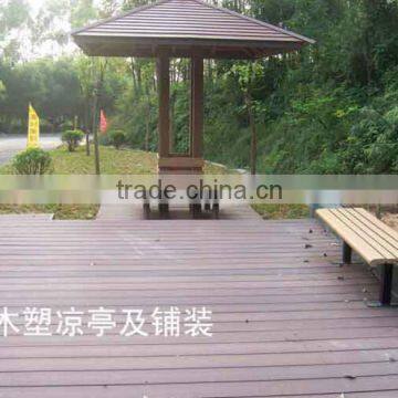 WPC waterproof ecological pergola and pavilion