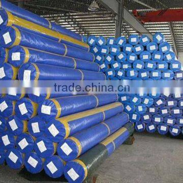200gsm blue and silver HDPE tarpaulin roll, China factory price