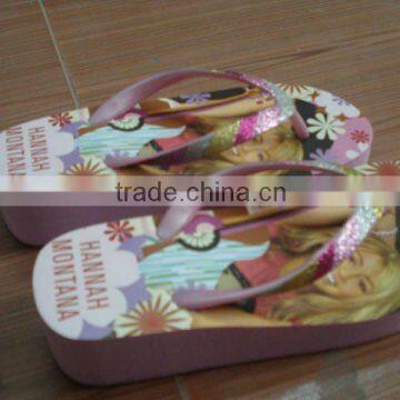 hot sale ladies high heel eva flipflops