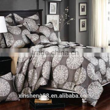 Nantong Hometextile 6pc Jacquard Comforter set Flower bedding set