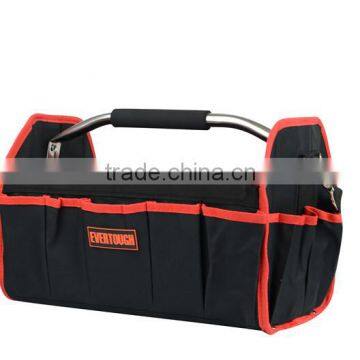 16" 600D Polyester Steel Handle Waterproof Folding Tool Bag OEM ODM photo-3
